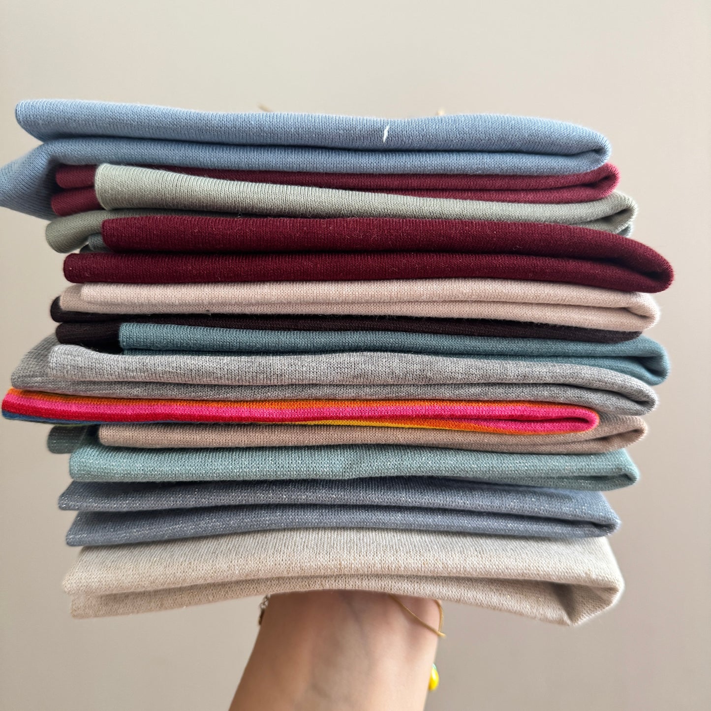 Bündchen Paket 15x0,5 Meter