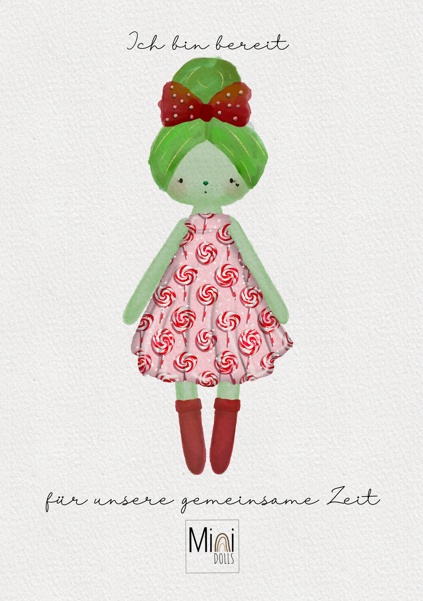 Mini Doll Panel GREEN