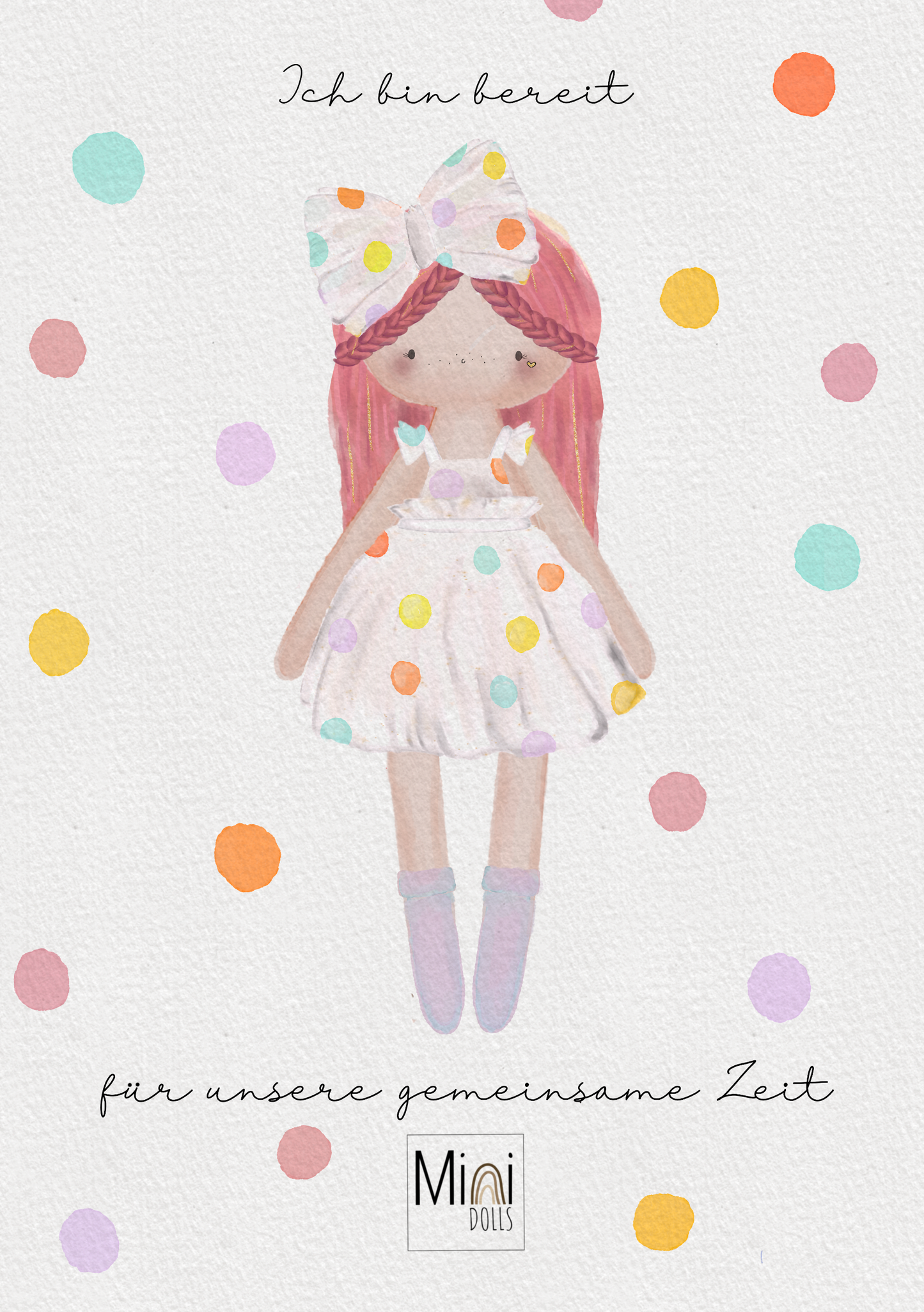 Mini Doll Panel Rose