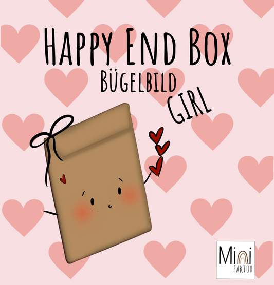 Happy Box Bügelbild Girl 5 Bügelbilder